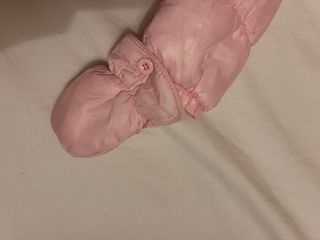 Tutona neonata rosa con manopole