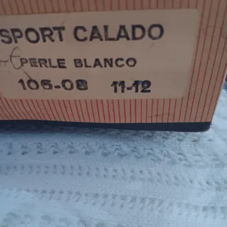 Calcetines SERMO Blanco 11/12 años