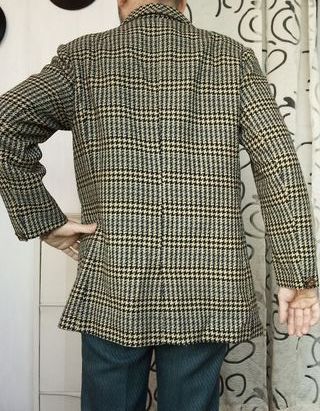 Giacca Tweed D&G Pied-de-poule Lana italy l