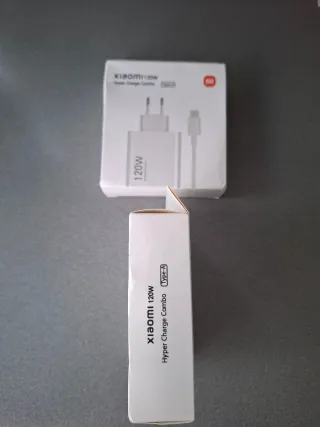 2 Cargadores Xiaomi 120W Hyper Charge Combo 26e
