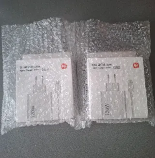 2 Cargadores Xiaomi 120W Hyper Charge Combo 26e