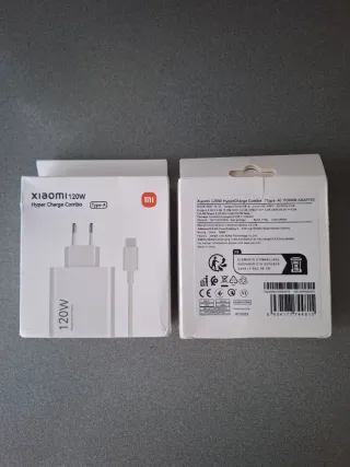 2 Cargadores Xiaomi 120W Hyper Charge Combo 26e