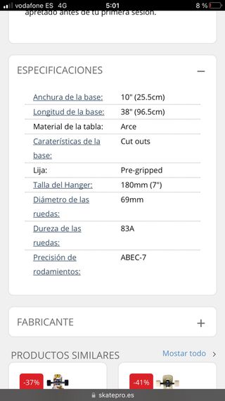 Longboard Globe prowler v-ply