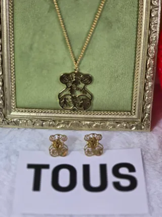 Collar y pendientes Tous oso