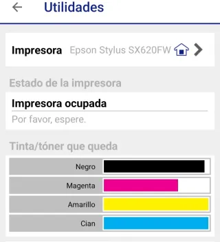 Impresora Multifunción Epson SX620FW +12 cartuchos