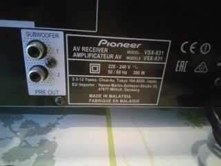 Amplificador PIONEER JBL ONKYO TEAC SANSUI SHARP