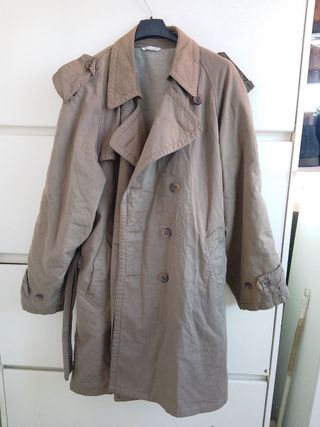 Trench coat uomo Bugatti doppiopetto beige vintage