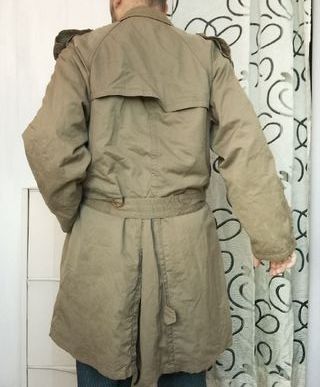 Trench coat uomo Bugatti doppiopetto beige vintage