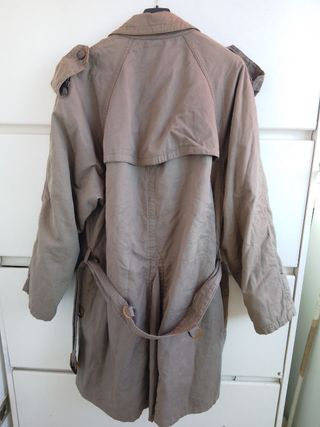 Trench coat uomo Bugatti doppiopetto beige vintage