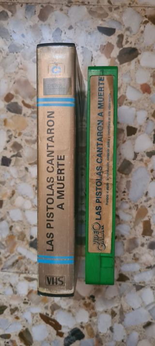 VHS Las Pistolas Cantaron a Muerte