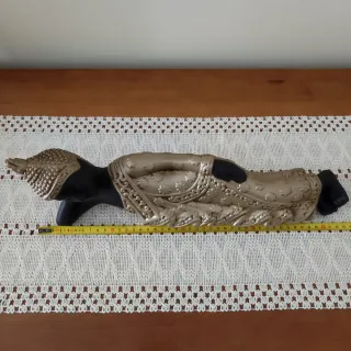 Buda acostado decorativo