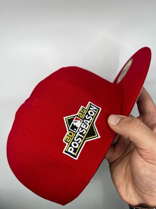 Gorra New Era LA Dodgers 59FIFTY Roja con blanco