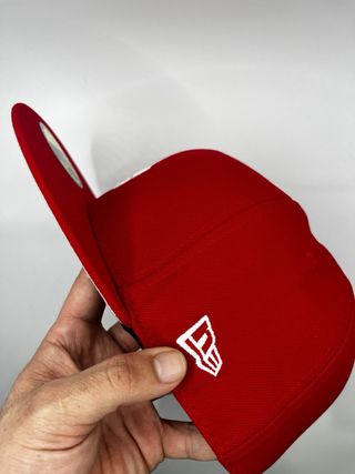 Gorra New Era LA Dodgers 59FIFTY Roja con blanco