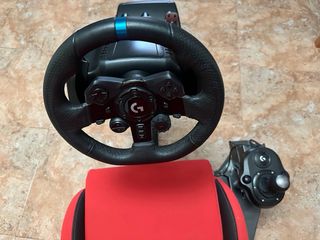 Playseat, Logitech G923 + Shifter ps4, ps5 y pc