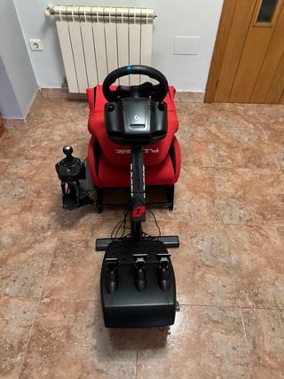 Playseat, Logitech G923 + Shifter ps4, ps5 y pc