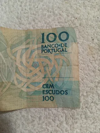 Banconota 100 Escudos Portogallo