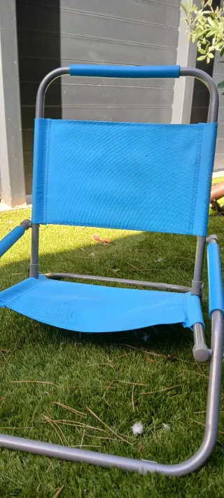 Silla exterior portátil ligera