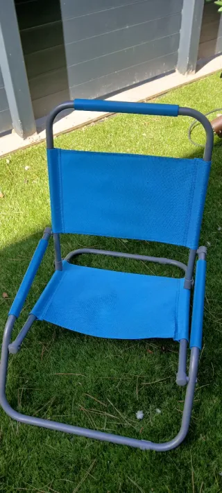 Silla exterior portátil ligera