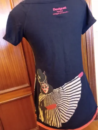 Vestido/Camiseta Desigual Original .