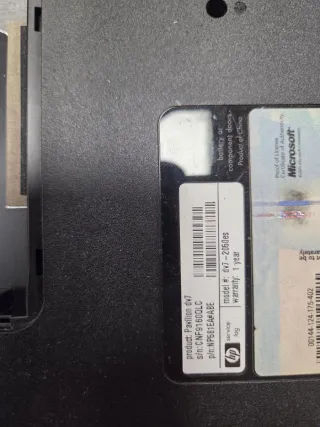 2 Portátiles HP Pavilion/Presario (Negros)