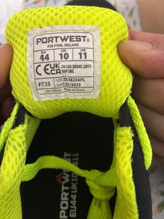 Zapatos PORTWEST FT25 Talla 44