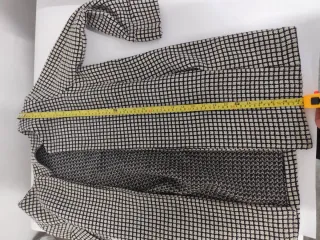 Cappotto blazer fantasia quadretti