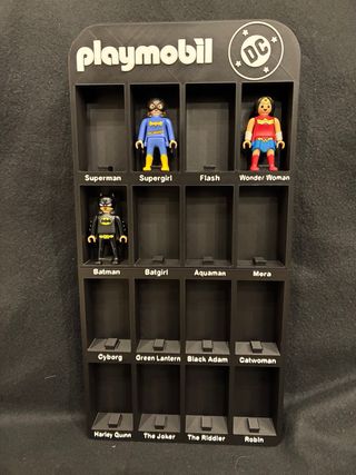 Soporte Playmobil DC Comics Figuras