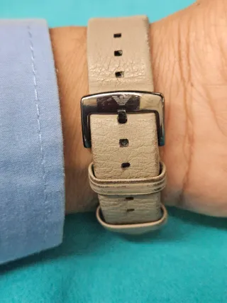 Reloj Emporio Armani AR11116 Beige/Plata