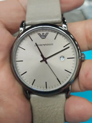Reloj Emporio Armani AR11116 Beige/Plata
