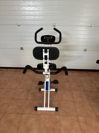 Bici Estática Plegable con Respaldo