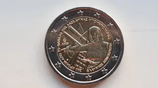 Moneda 2€ Grecia 2025 Laskarina
