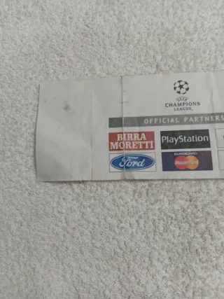 Biglietto Milan A.C. vs Barcellona 18/10/2000