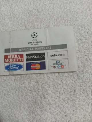 Biglietto Milan A.C. vs Barcellona 18/10/2000