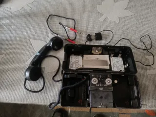 Teléfono de campaña OB/ZB 1940 manual original.