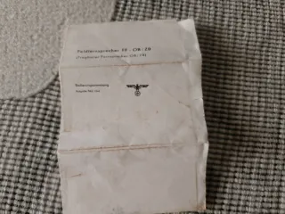 Teléfono de campaña OB/ZB 1940 manual original.