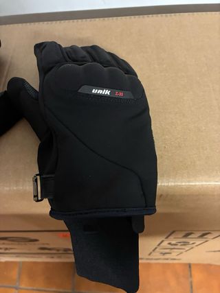 Guantes de moto Unik negros, talla M