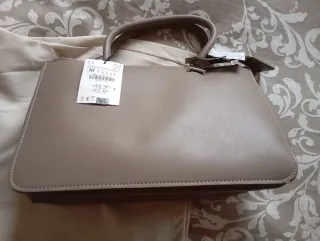 Bolso Zara Gris Topo Nuevo