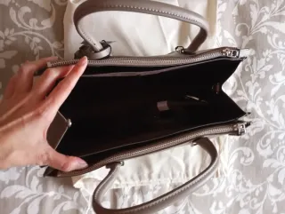 Bolso Zara Gris Topo Nuevo