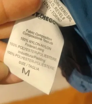 Piumino ST. DIEGO blu taglia M