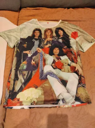 Lote 2 Camisetas Queen Talla M-L