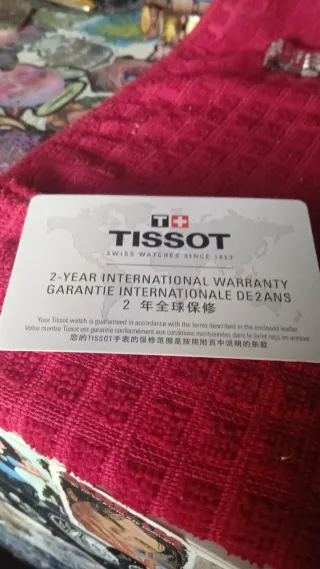 Reloj Tissot Powermatic 80 Silicon caja/garantia