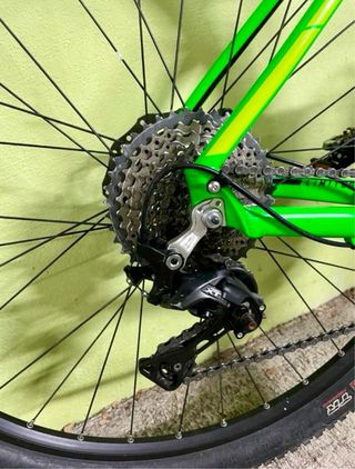 Bicicleta de Montaña Cube Verde LTD PRO