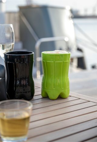 Confezione da 2 bicchieri in ceramica originale argentina