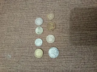 8 Monedas Colección Países Diversos