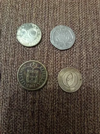 8 Monedas Colección Países Diversos
