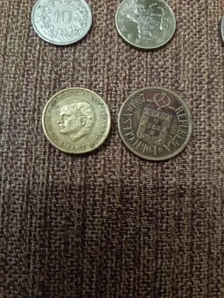 8 Monedas Colección Países Diversos