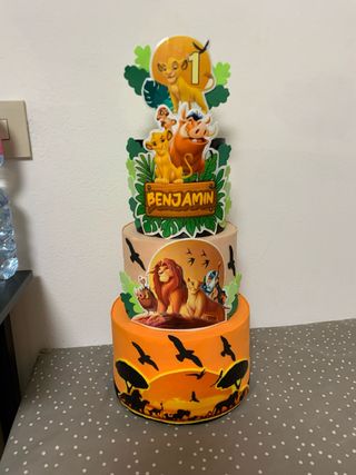 Torta Re Leone 3 piani