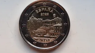 Moneda España 2023 Caceres