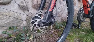 Bici Mégamo 26 Negra y Roja