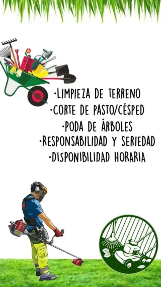 Trabajos de jardinería